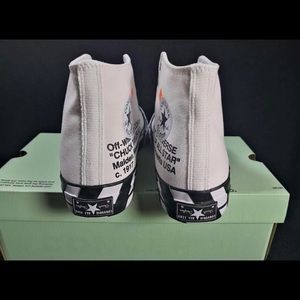 white leather converse size 9